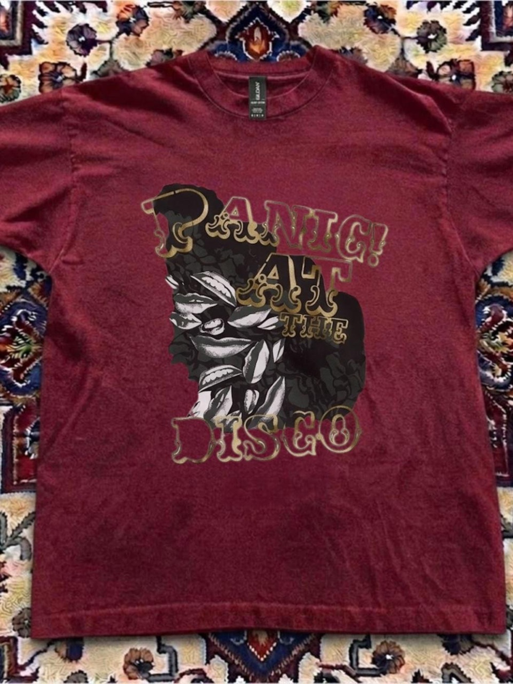 Garnet Panic! At The Disco Kids' Graphic Tee